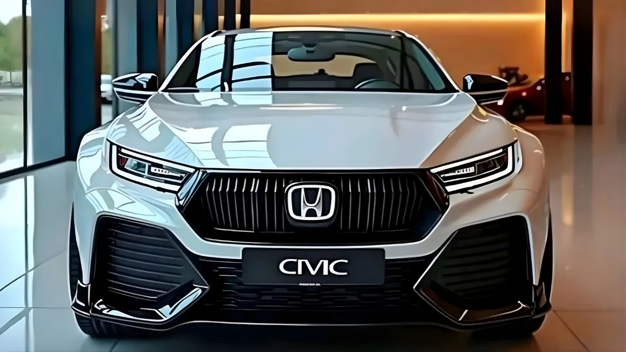 2025 Honda Civic Hybrid Unveiled - 45 MPG, Premium Features & Advanced Tech