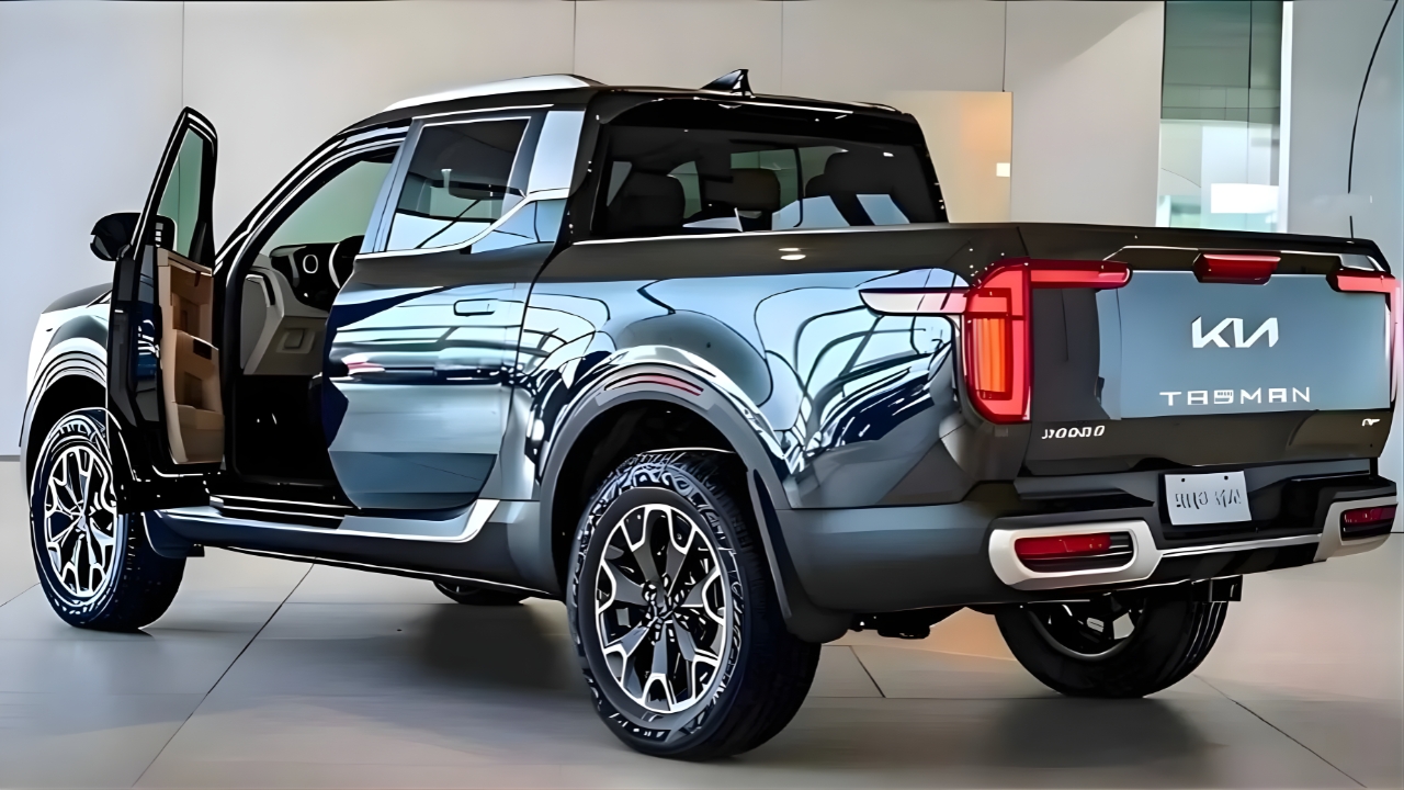 Kia Tasman Pickup 2026 Revealed – Rugged Power, Smart Technology & Work-Ready Capability