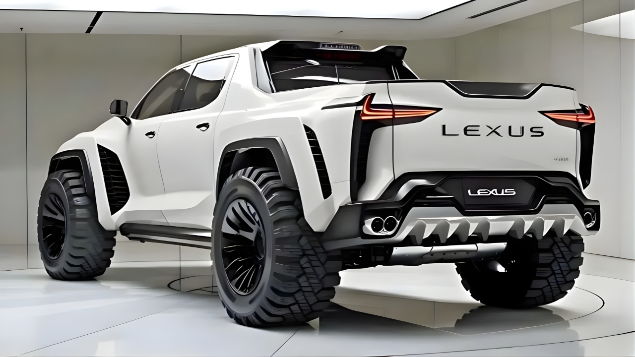 Lexus Pickup 2026 Unveiled – Luxury Interior, Off-Road Strength, and High-Tech Features