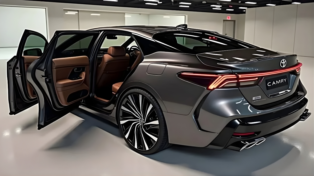 Toyota Camry Hybrid 2025 Revealed - Modern Design, 2.5L Engine, Premium Comfort & 65 MPG Economy