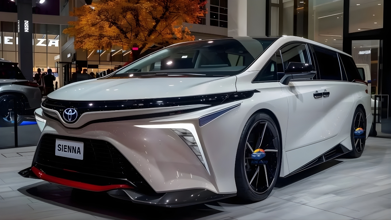 Toyota Sienna Hybrid 2026 Unveiled - Powerful, Eco-Friendly, and Fuel-Efficient Family Minivan