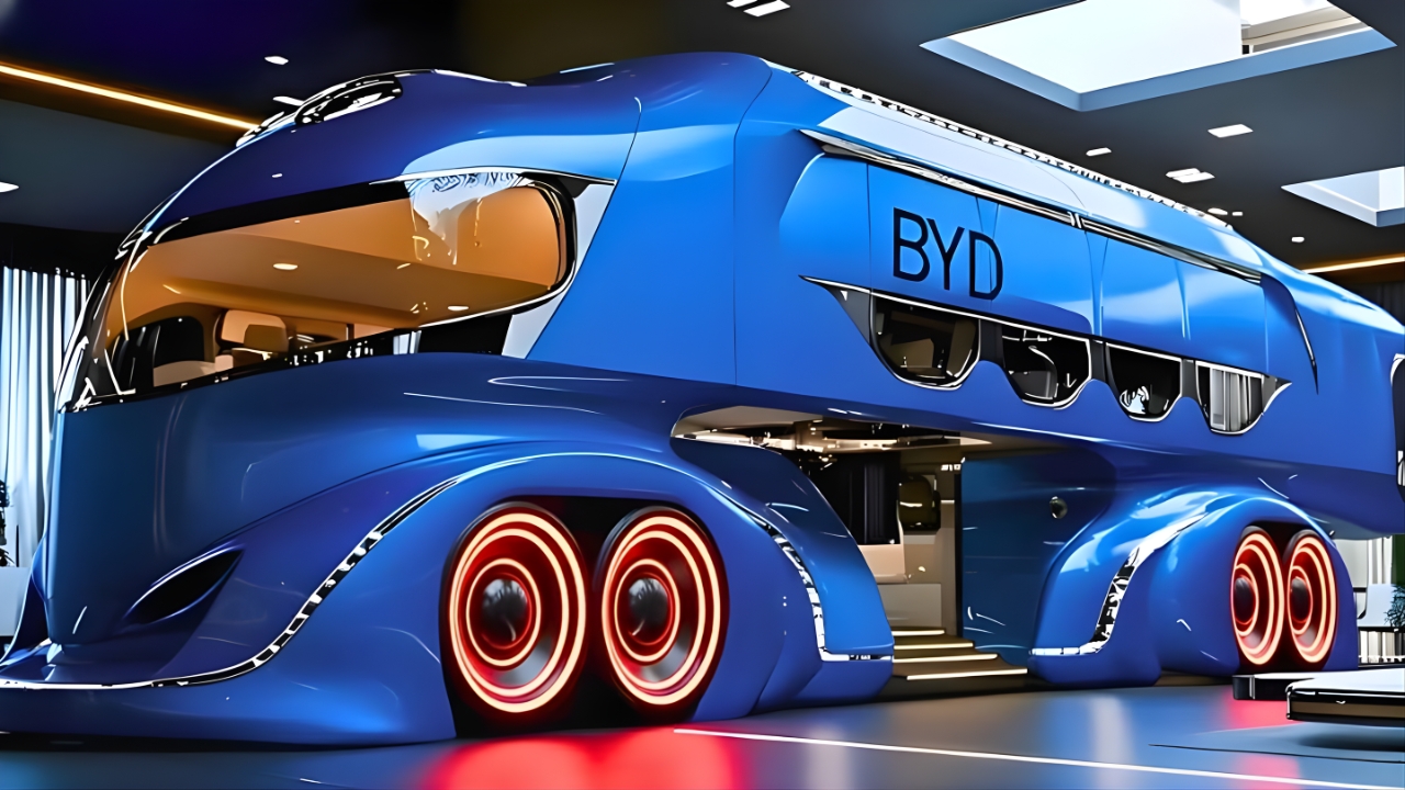 2026 BYD Motorhome Unveiled – Cutting-Edge Technology and Luxury on the Road