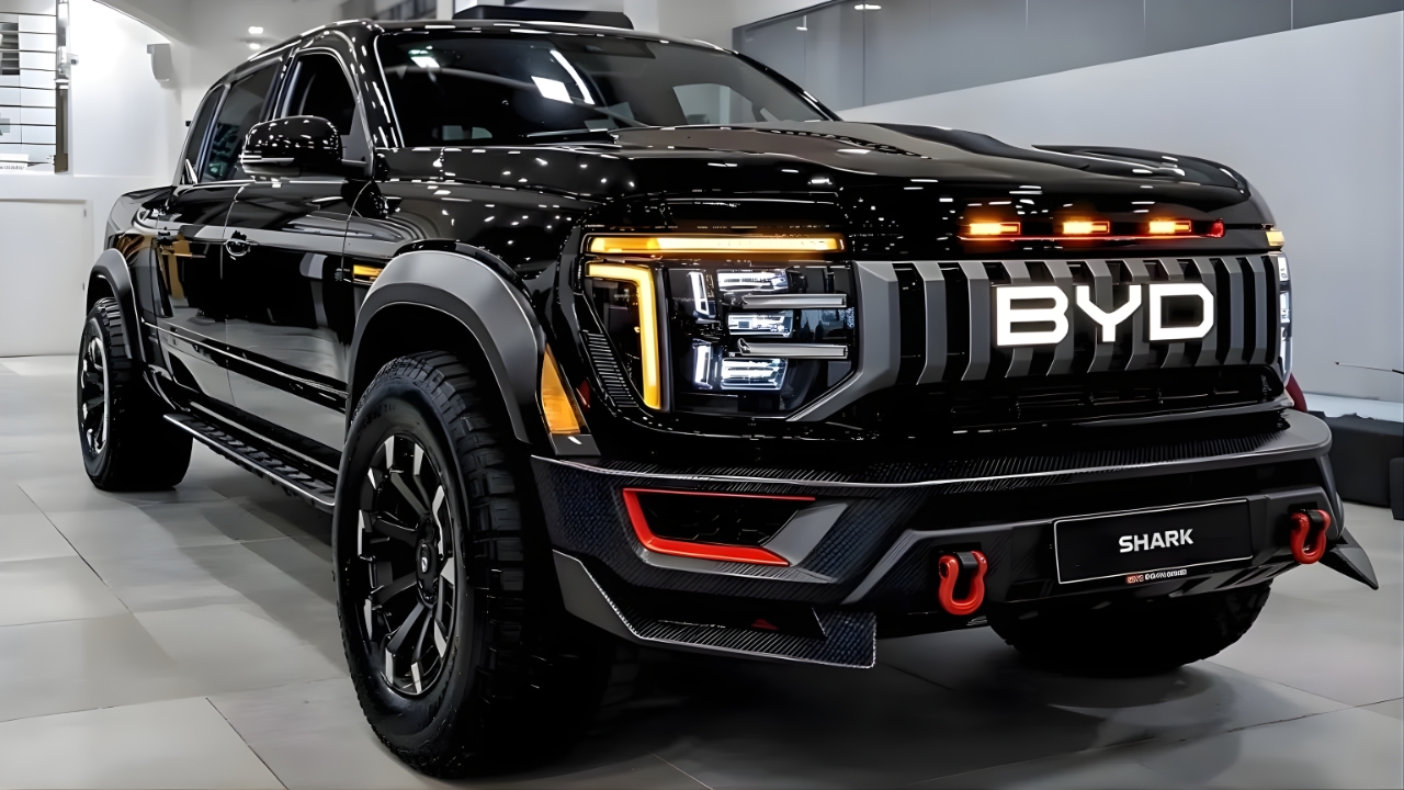 2026 BYD Shark Pickup Preview - Electric Power, Smart Tech, Features & Performance