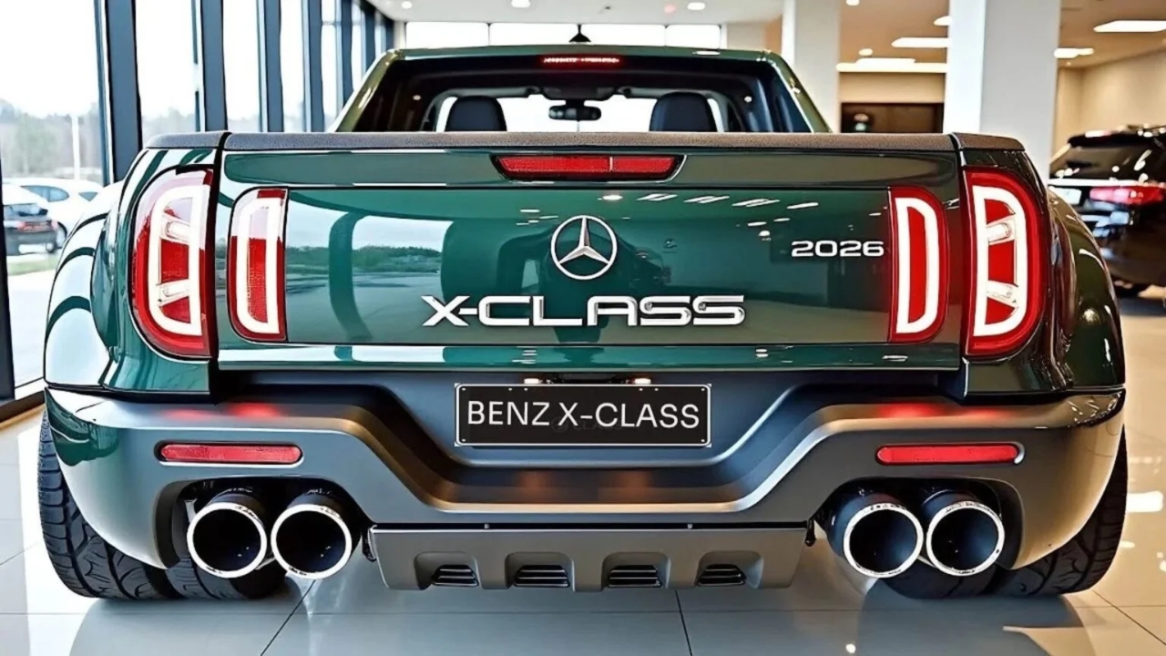 2026 Mercedes-Benz X-Class Revealed - Luxury Pickup, Powerful Performance & Expected Price