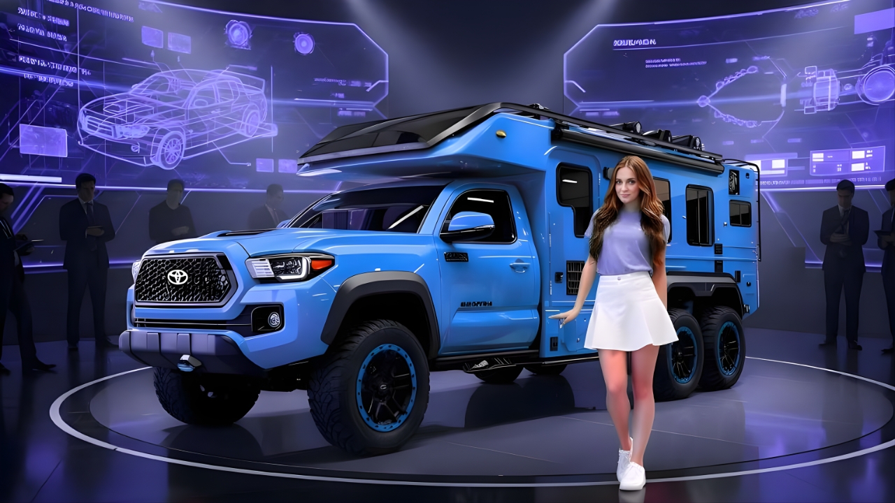 2026 Toyota Tacoma Camper Motorhome Unveiled - Adventure-Ready Design & Features