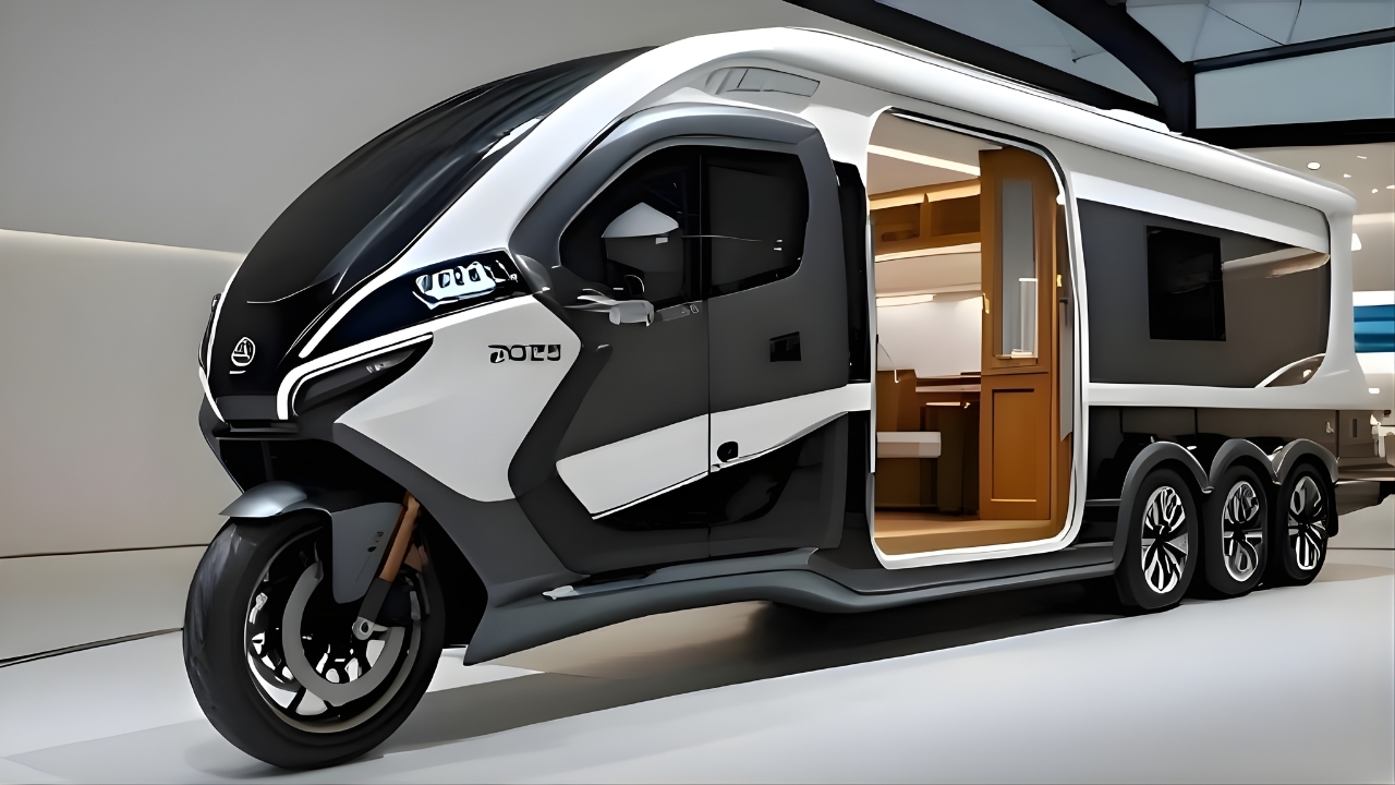 2026 Tricycle Camper RV Unveiled - The Ultimate Luxury Travel Experience on Three Wheels