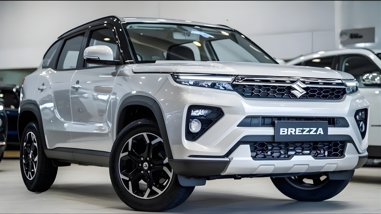 Maruti Brezza 2025 Launched - Premium Compact SUV with Style, Comfort & Low EMI