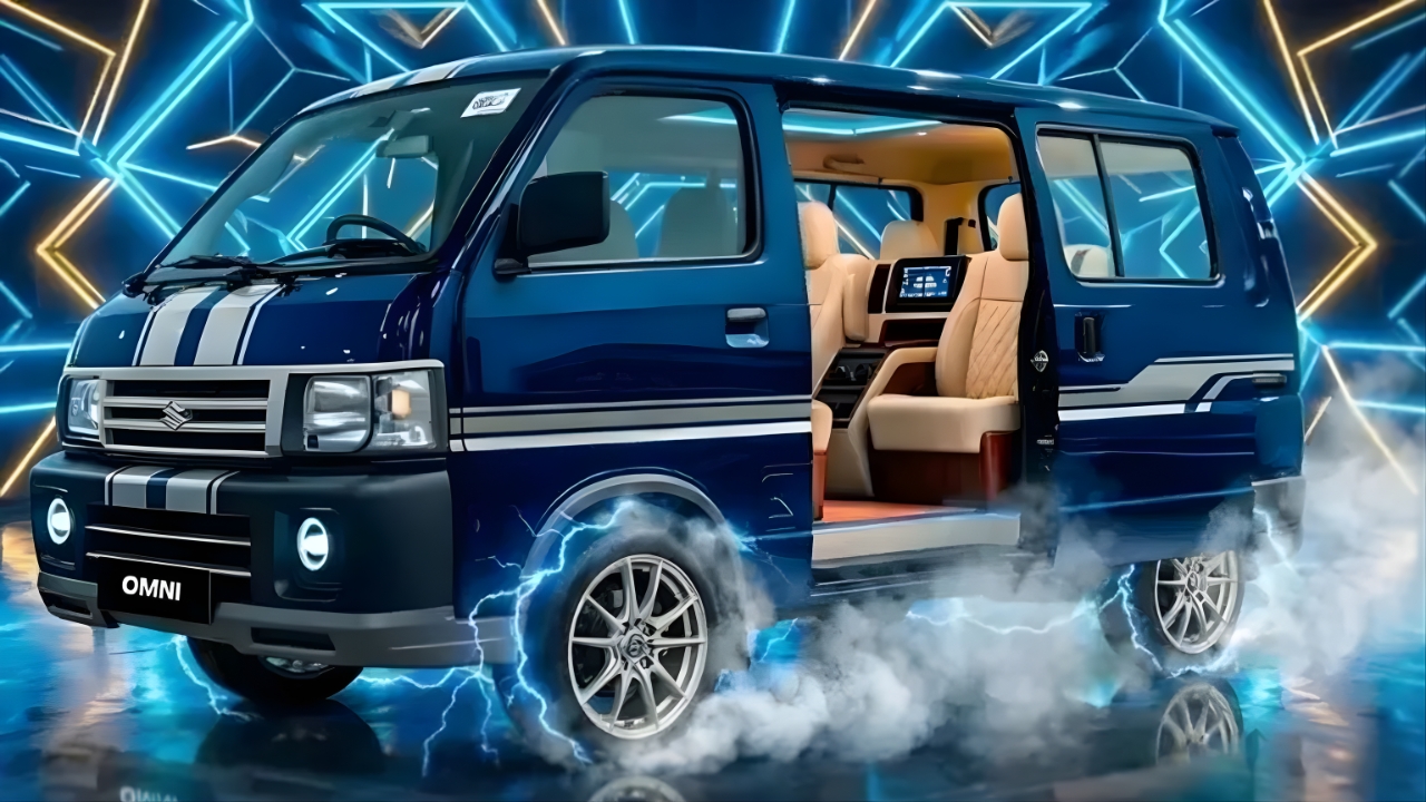 Maruti Omni 2026 Launched - 45KMPL, 1.5L Petrol & Diesel, Smart Touchscreen at ₹2.49 Lakh