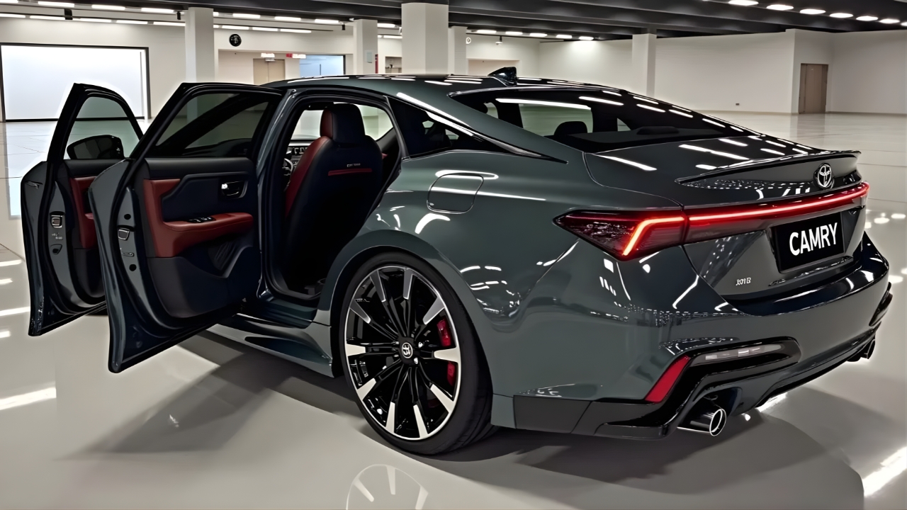 Toyota Camry 2026 Unveiled - New Luxury Styling, Advanced Hybrid Performance & Comfort